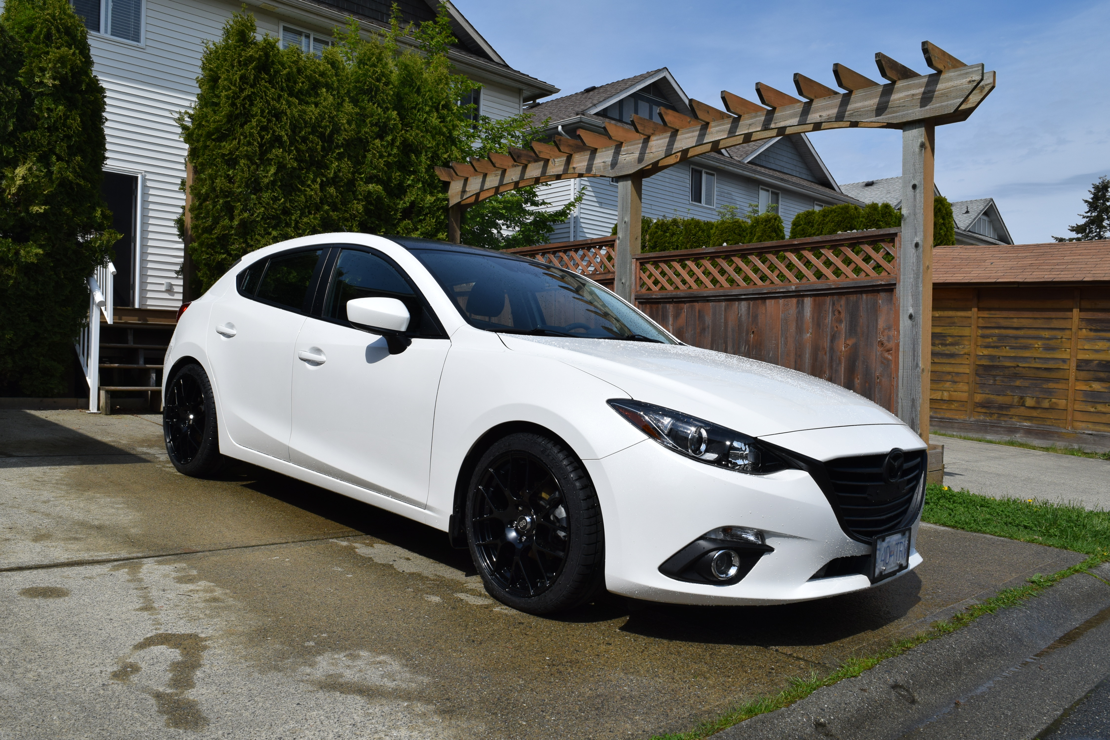 photo 3 Mazda Mazda3 custom wheels   18x8.0, ET +40, tire size 225/40 R18. x ET 