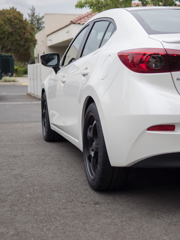 photo 2 Mazda Mazda3 custom wheels   18x8.0, ET +45, tire size 225/45 R18. x ET 