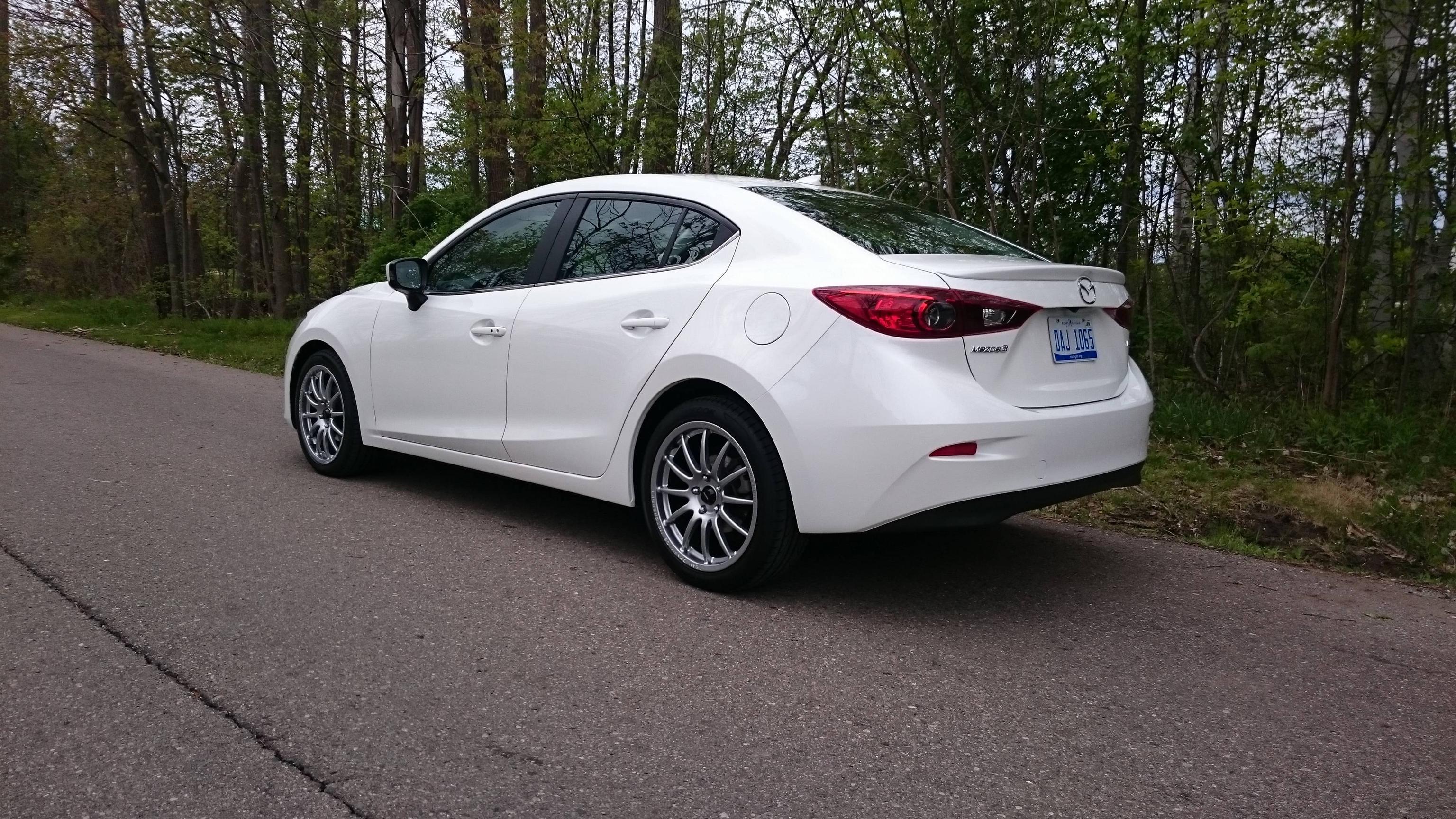 photo 2 Mazda Mazda3 custom wheels   18x8.0, ET +50, tire size 225/40 R18. x ET 