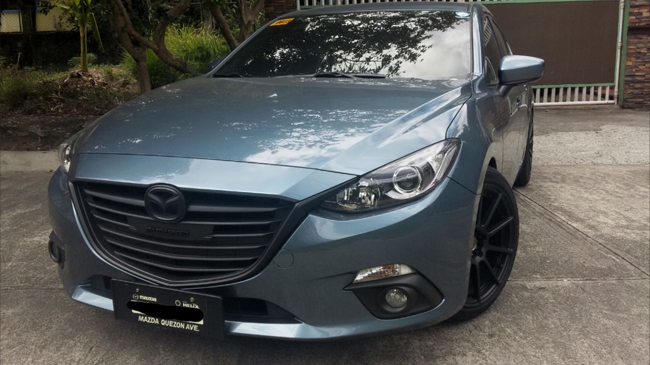 photo 1 Mazda Mazda3 custom wheels  hashtag 18x8.5, ET +44, tire size 225/45 R18. x ET