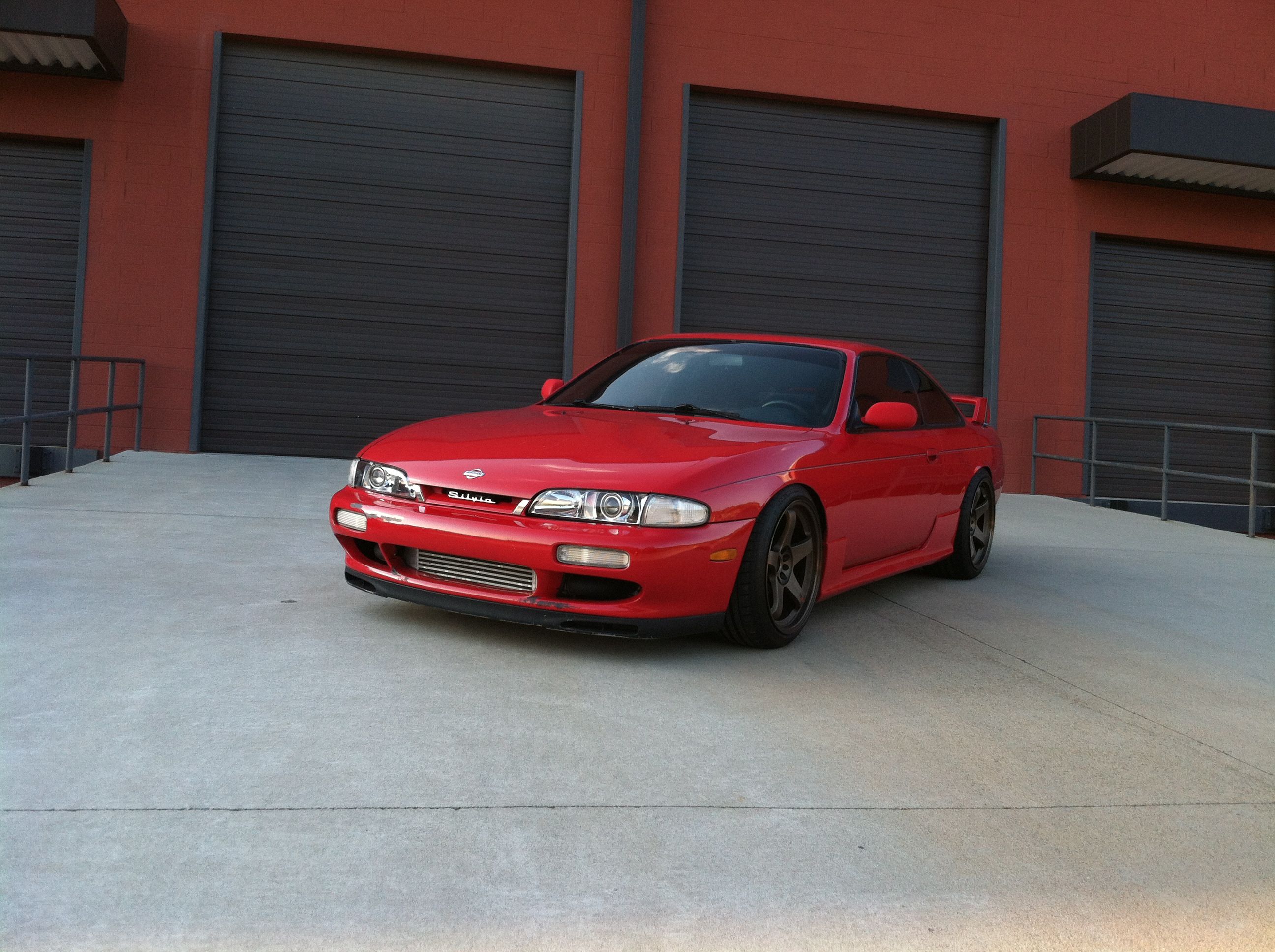 photo 1 Nissan S14 custom wheels Volk LMGT 4 18x9.5, ET +12, tire size 225/40 R18. 18x10.5 ET+15 255/35 R18