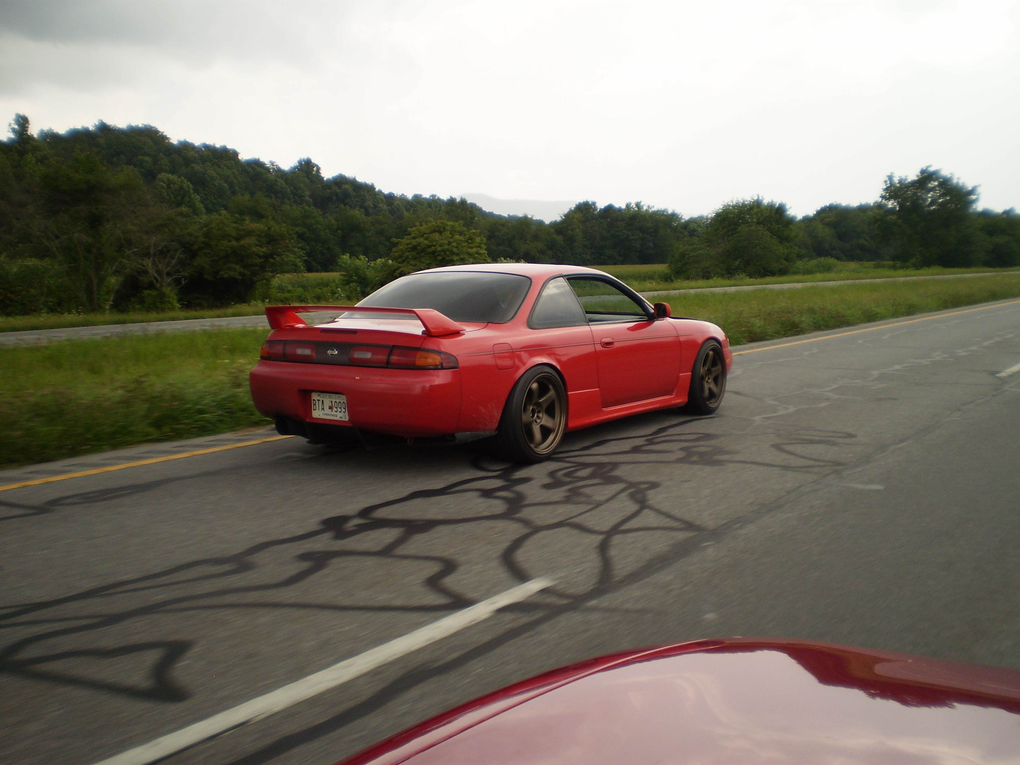 photo 4 Nissan S14 custom wheels Volk LMGT 4 18x9.5, ET +12, tire size 225/40 R18. 18x10.5 ET+15 255/35 R18