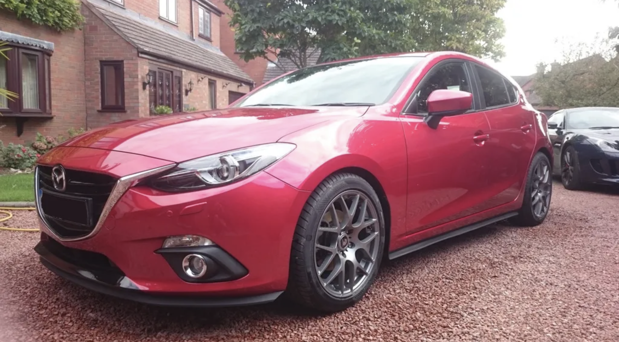photo 1 Mazda Mazda3 custom wheels  DRx2 18x8.0, ET +40, tire size 225/45 R18. x ET