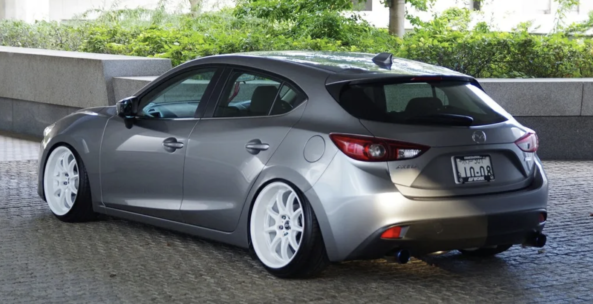 photo 1 Mazda Mazda3 custom wheels   19x9.5, ET +23, tire size 225/35 R19. 19x10.5 ET+23 245/35 R19