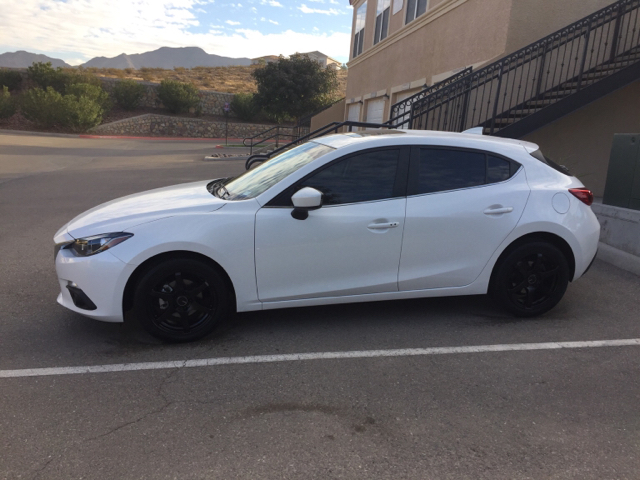 photo 3 Mazda Mazda3 custom wheels   17x9.0, ET +45, tire size 235/45 R17. x ET