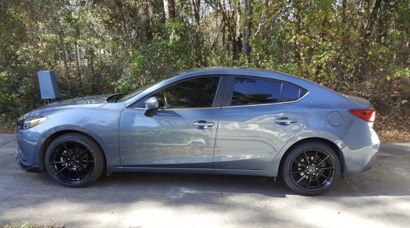 photo 2 Mazda Mazda3 custom wheels   18x, ET , tire size 215/45 R18. x ET