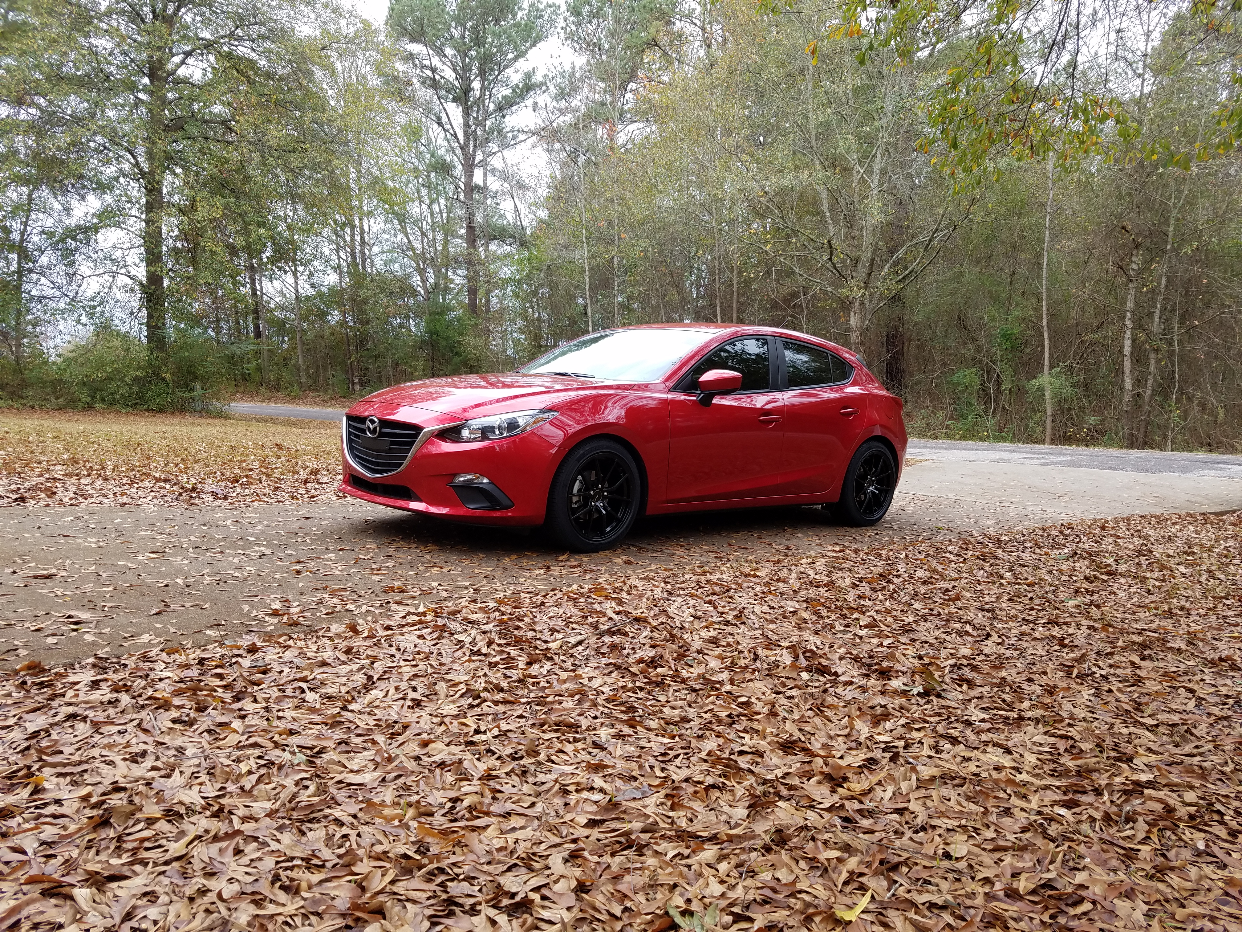 photo 2 Mazda Mazda3 custom wheels   18x8.0, ET +45, tire size 225/45 R18. x ET 