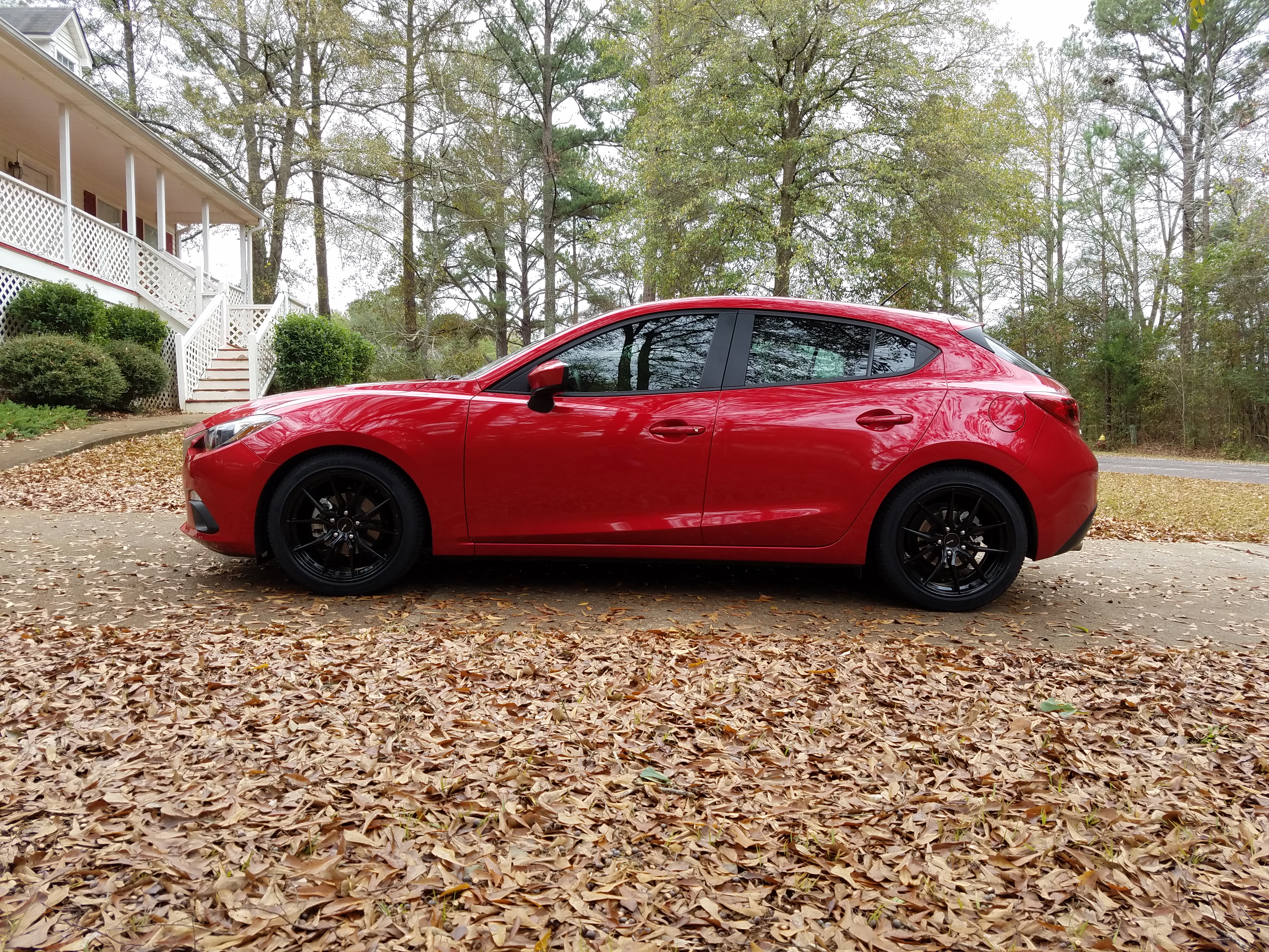 photo 4 Mazda Mazda3 custom wheels   17x, ET , tire size 225/50 R17. x ET