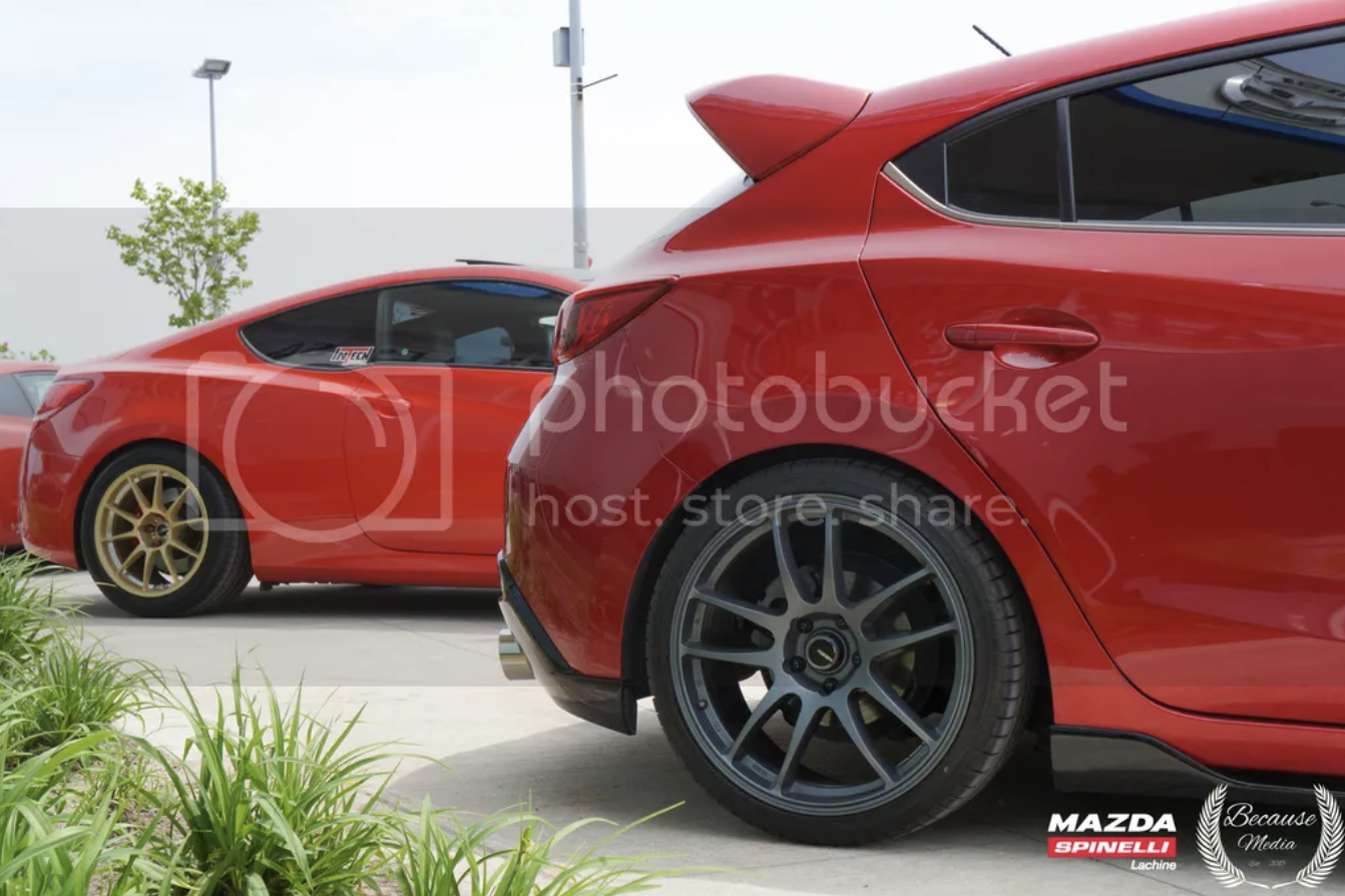 photo 2 Mazda Mazda3 custom wheels RSSW Velocity 19x8.5, ET +35, tire size 235/35 R19. x ET