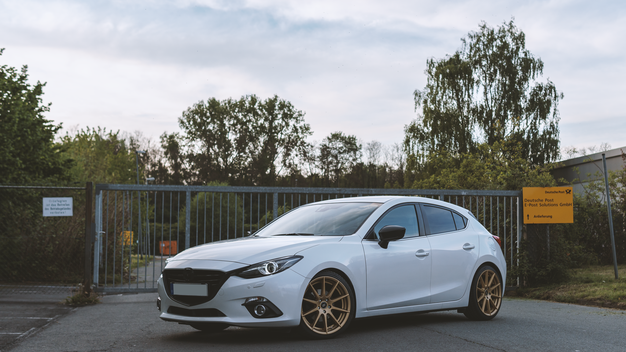 photo 1 Mazda Mazda3 custom wheels Speedwheels GT7 19x8.5, ET +40, tire size 225/35 R19. x ET