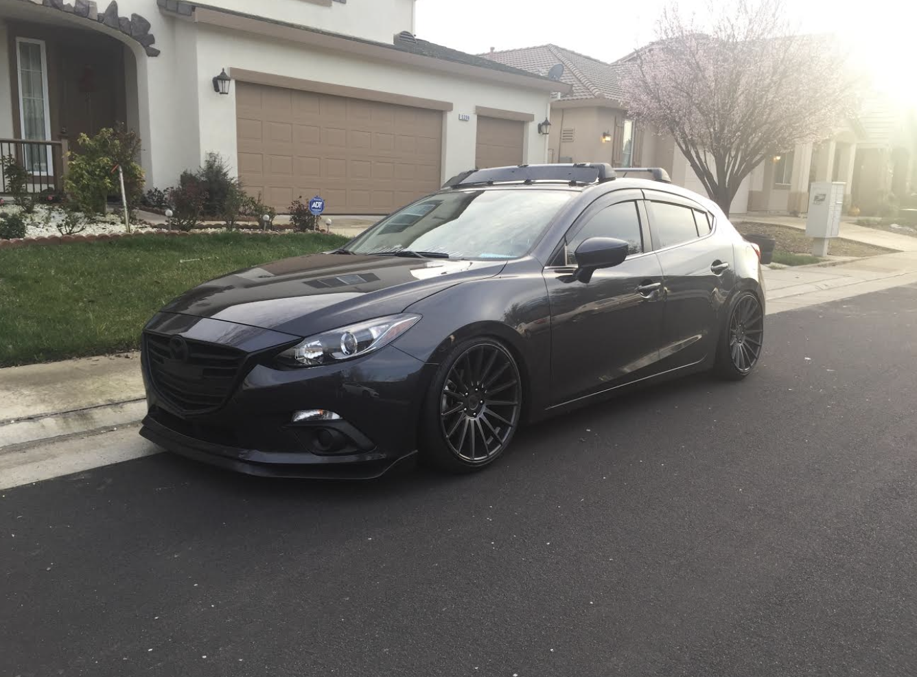 photo 1 Mazda Mazda3 custom wheels   19x9.5, ET +35, tire size X R19. x ET