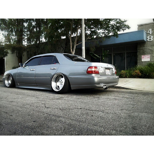photo 5 Infiniti Q45 custom wheels Work Ryver 19x10.5, ET -12, tire size 225/35 R19. 19x11.5 ET-21 245/35 R19