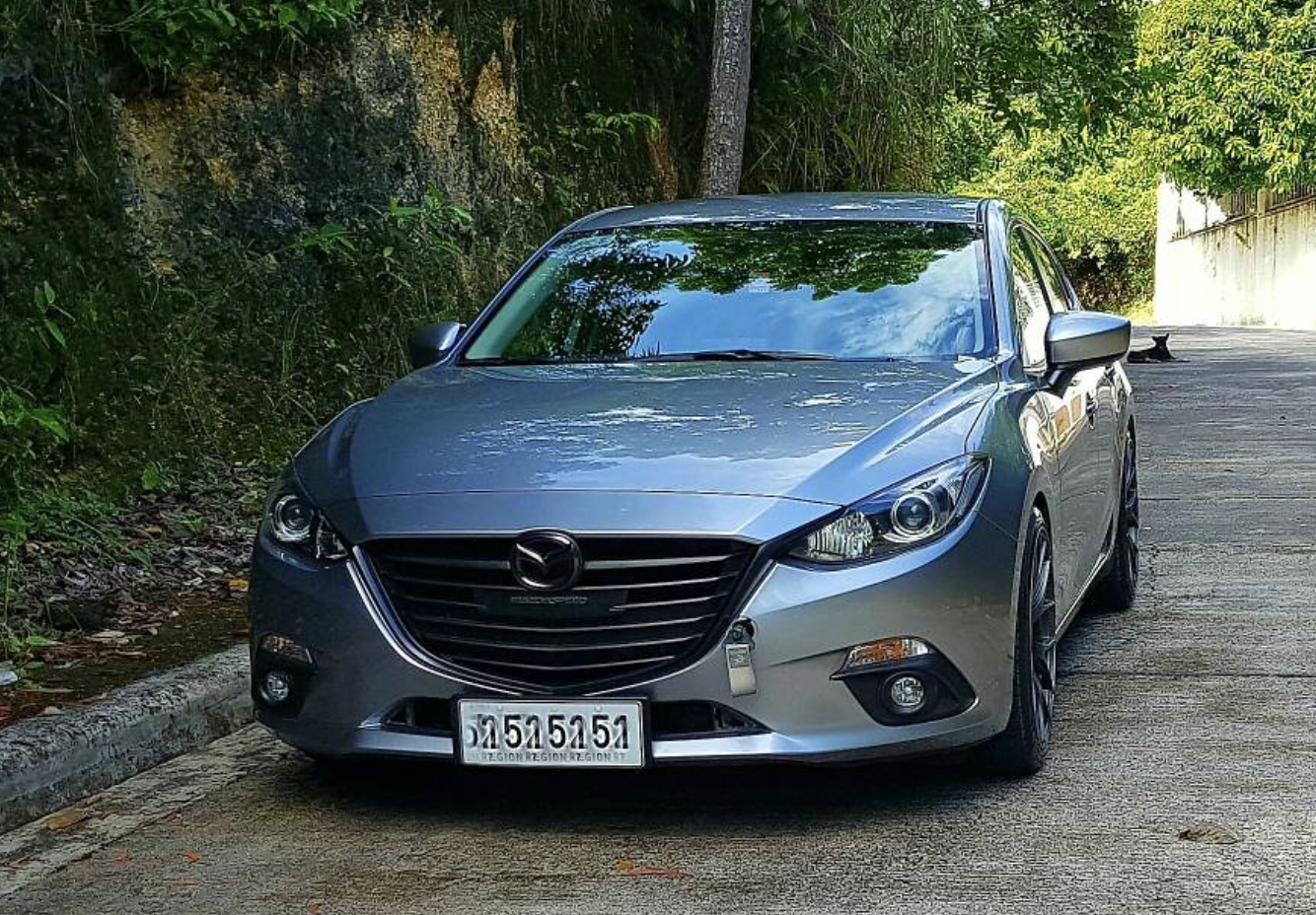 photo 1 Mazda Mazda3 custom wheels   19x8.5, ET +45, tire size 225/40 R19. x ET 