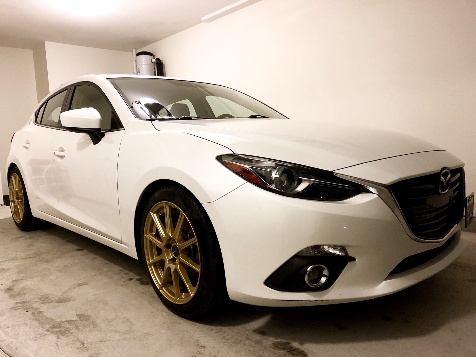 photo 1 Mazda Mazda3 custom wheels   18x8.5, ET +50, tire size X R18. x ET