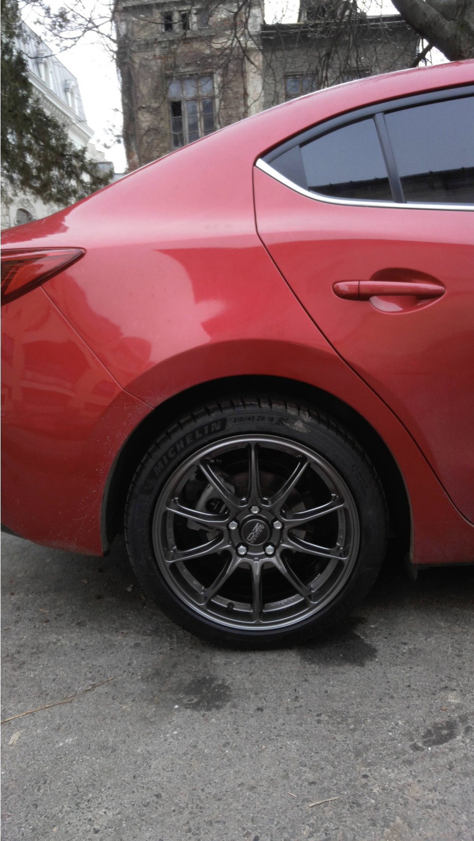 photo 4 Mazda Mazda3 custom wheels   x, ET , tire size X R. x ET