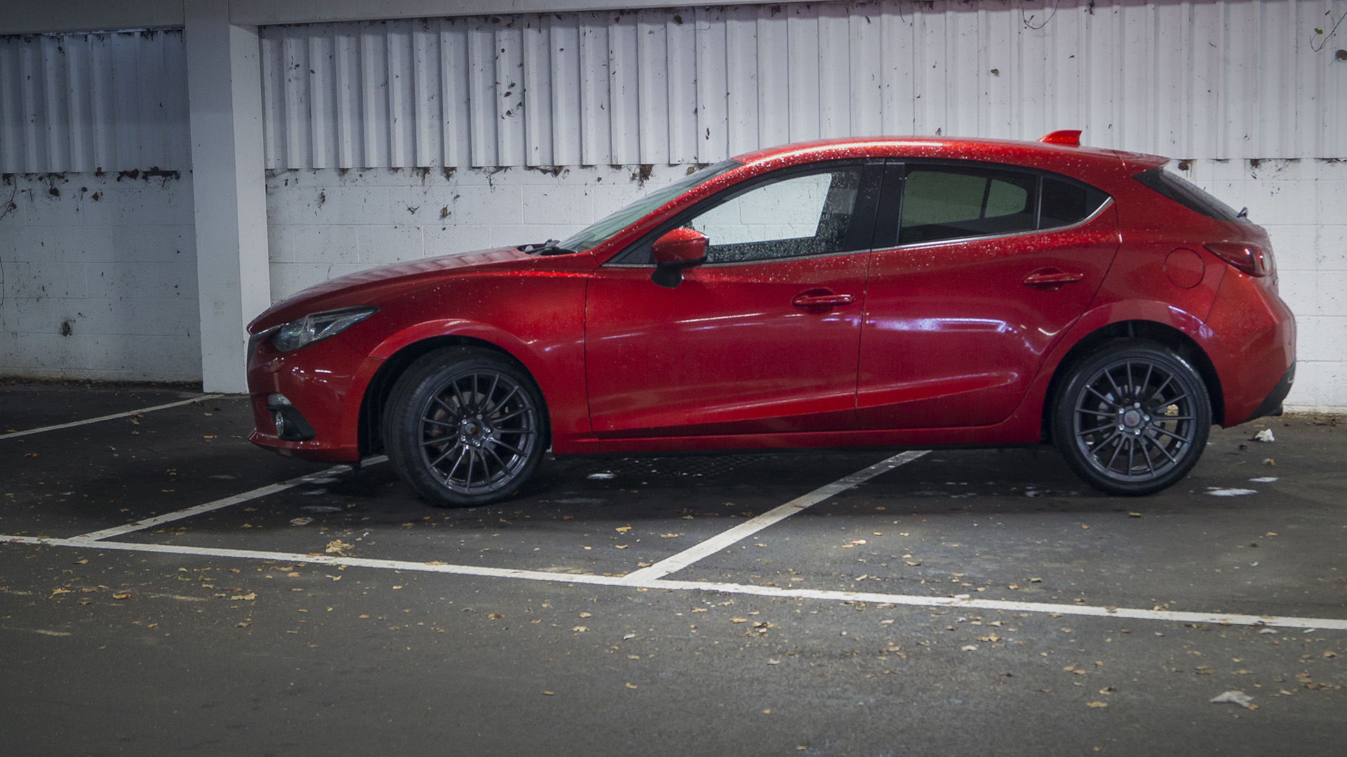 photo 1 Mazda Mazda3 custom wheels 2Forge ZF1 18x8.0, ET +42, tire size 235/40 R18. x ET