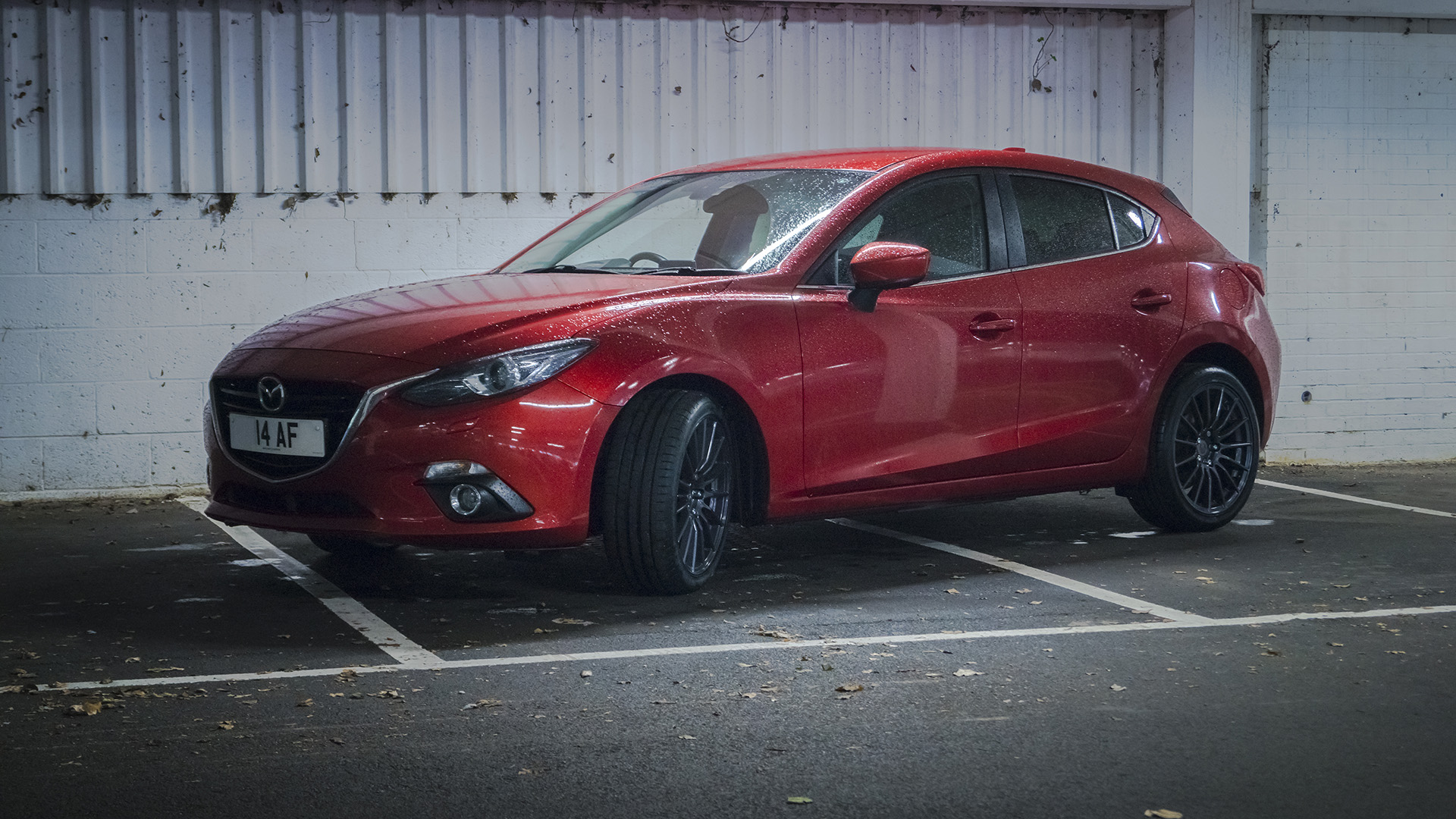 photo 2 Mazda Mazda3 custom wheels 2Forge ZF1 18x8.0, ET +42, tire size 235/40 R18. x ET