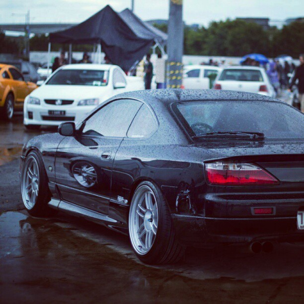 photo 1 Nissan S15 custom wheels Enkei RPF1 18x9.5, ET +15, tire size 225/40 R18. x ET