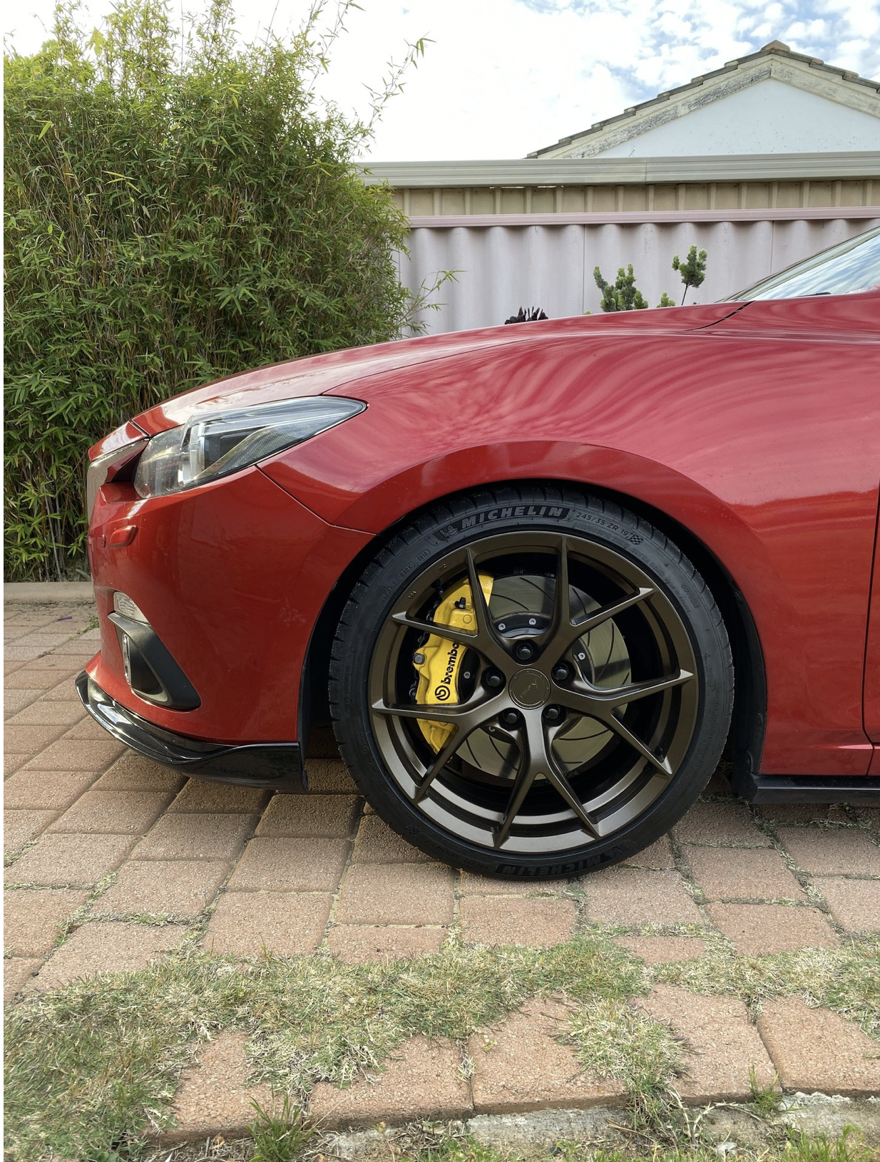 photo 2 Mazda Mazda3 custom wheels   19x8.5, ET +35, tire size X R19. x ET 