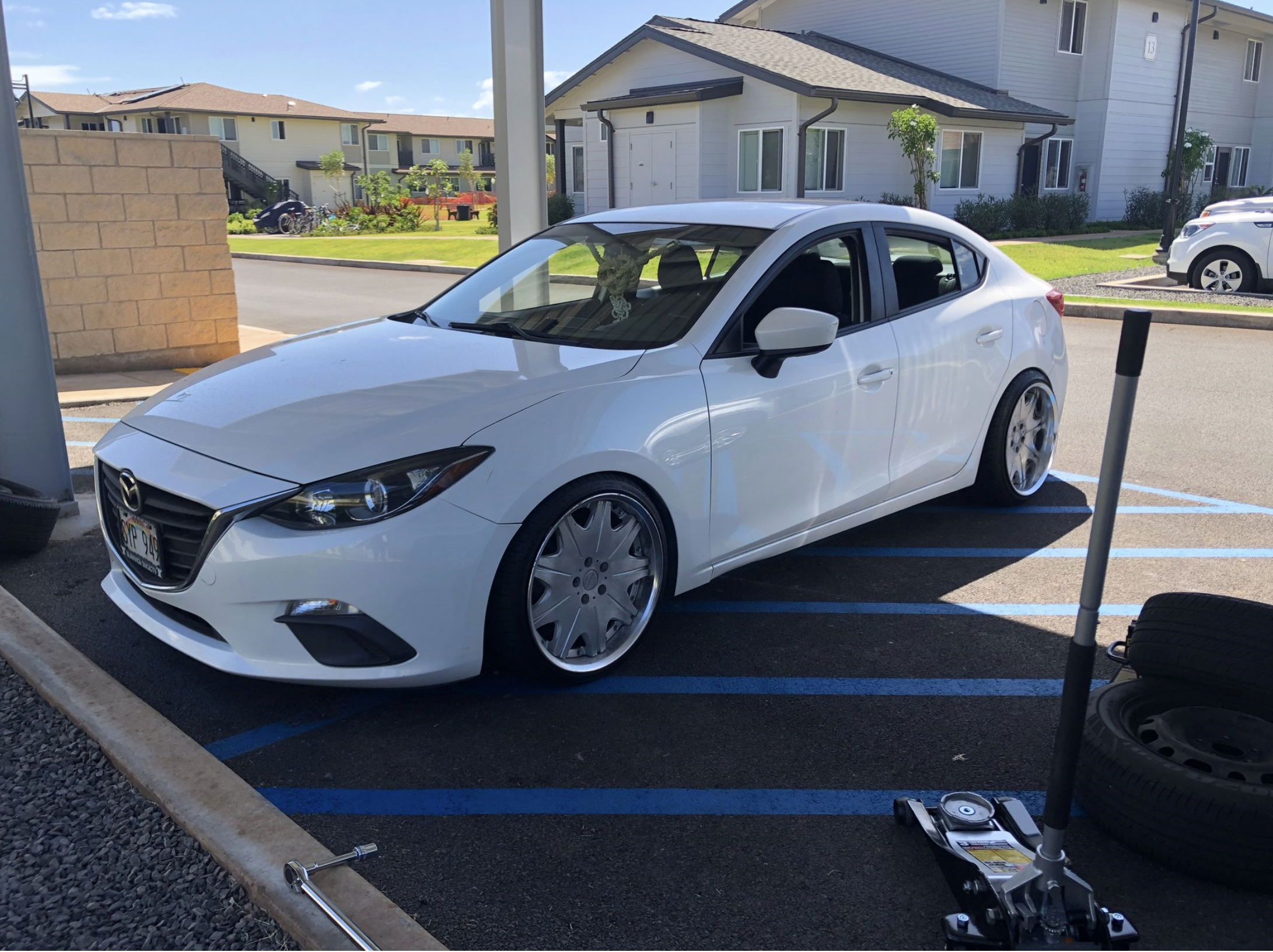 photo 3 Mazda Mazda3 custom wheels   19x10.0, ET +35, tire size 235/35 R19. 19x11.0 ET+30 245/35 R19