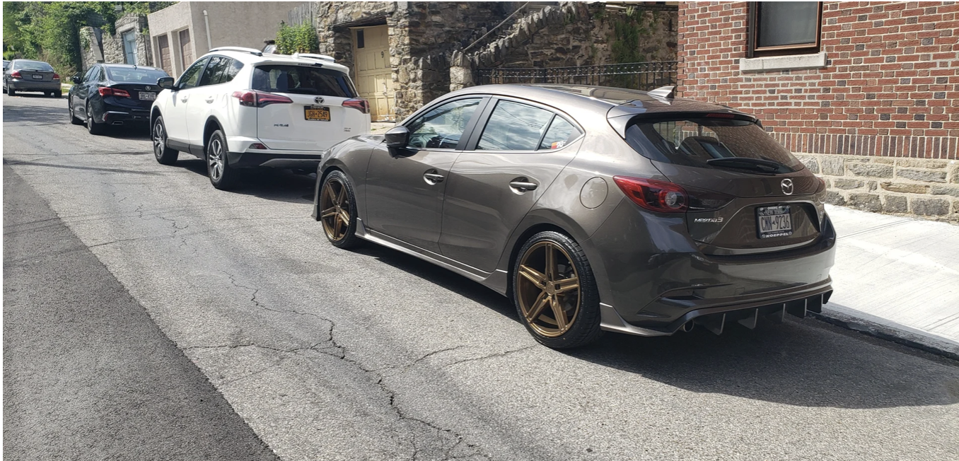 photo 1 Mazda Mazda3 custom wheels   19x8.5, ET +45, tire size X R19. x ET 
