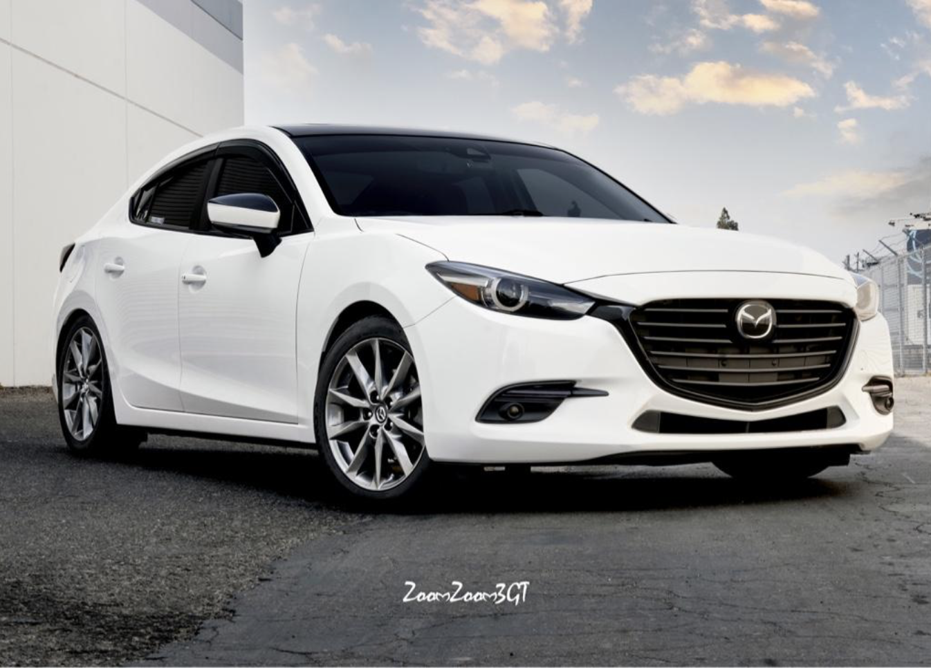 photo 1 Mazda Mazda3 custom wheels   18x, ET , tire size 225/45 R18. x ET