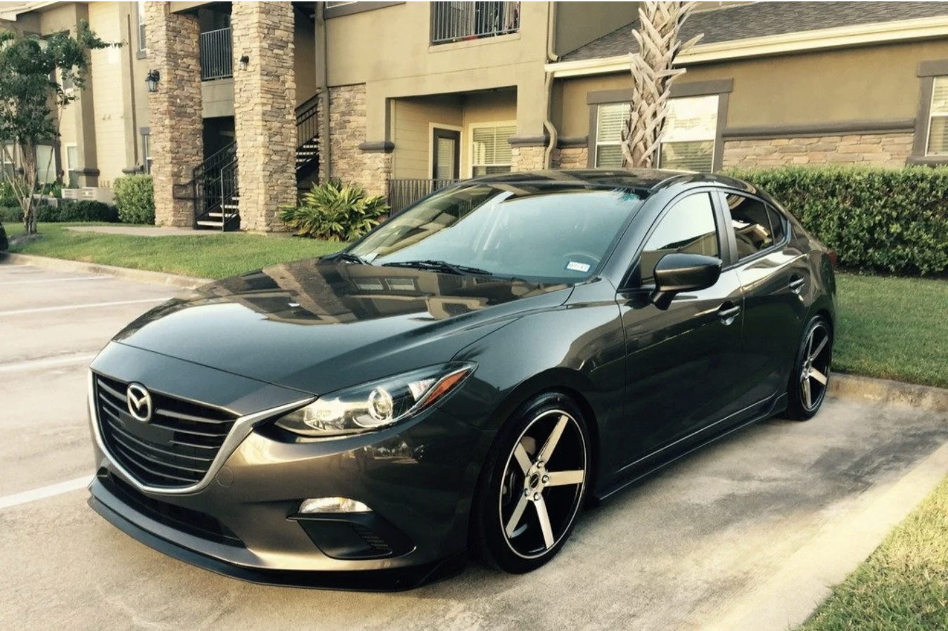 photo 2 Mazda Mazda3 custom wheels   18x, ET , tire size 225/45 R18. x ET