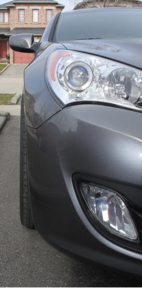 photo 2 Hyundai Genesis Coupe custom wheels 19x8.5, ET +15, tire size 245/35 R19. 19x9.5 ET+20 275/35 R19