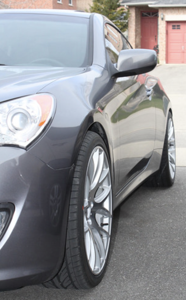 photo 3 Hyundai Genesis Coupe custom wheels 19x8.5, ET +15, tire size 245/35 R19. 19x9.5 ET+20 275/35 R19