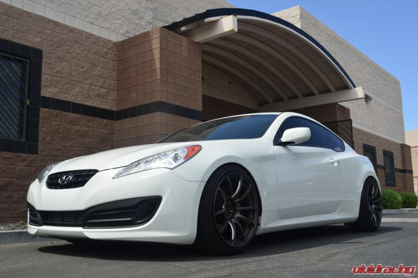 photo 1 Hyundai Genesis Coupe custom wheels   19x9.5, ET +15, tire size X R19. 19x10.5 ET+15