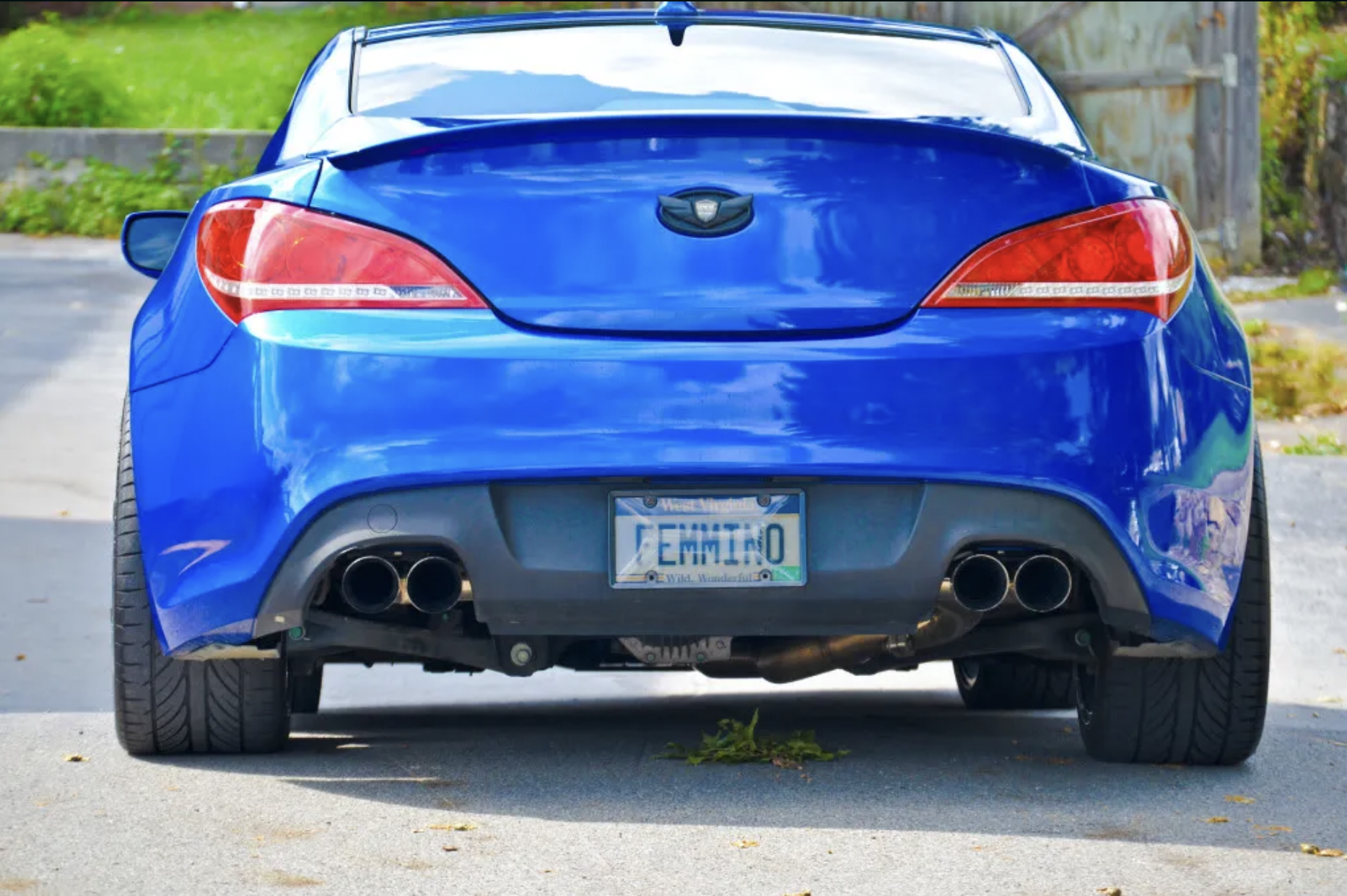 photo 1 Hyundai Genesis Coupe custom wheels 19x8.5, ET +15, tire size 245/35 R19. 19x10.0 ET+20 275/35 R19