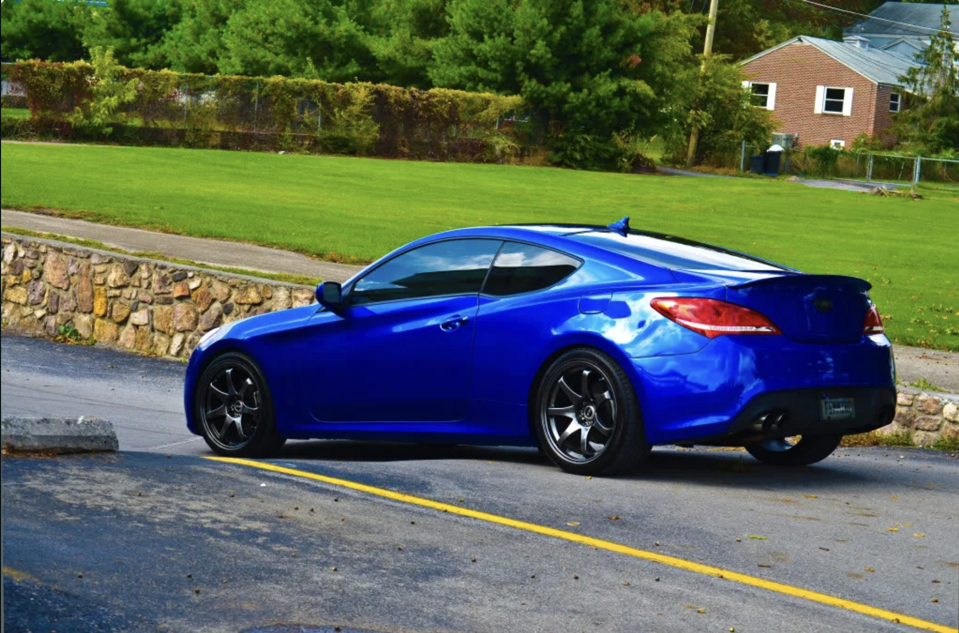 photo 3 Hyundai Genesis Coupe custom wheels 19x8.5, ET +15, tire size 245/35 R19. 19x10.0 ET+20 275/35 R19