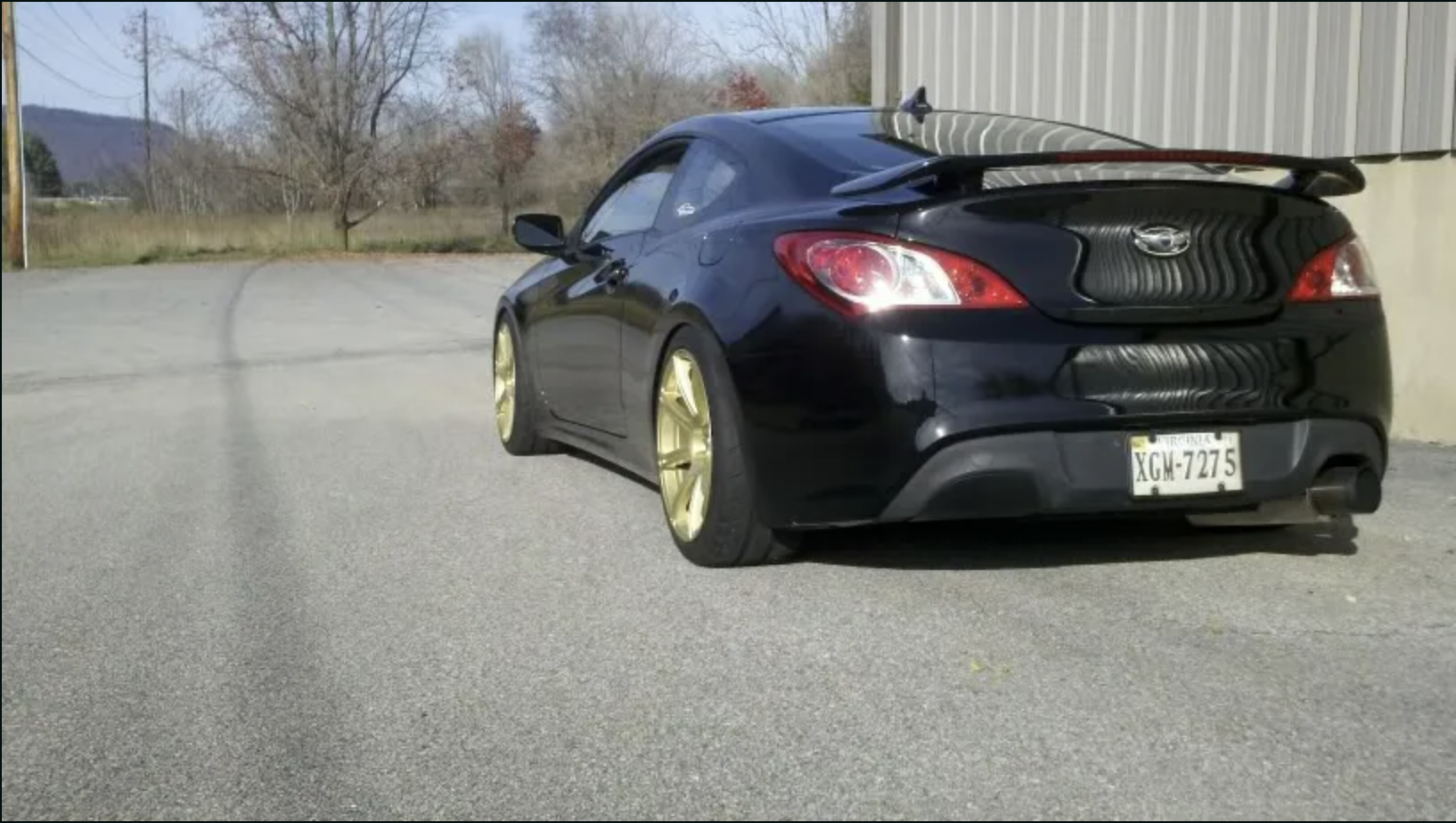 photo 2 Hyundai Genesis Coupe custom wheels   19x9.0, ET +25, tire size 245/ R19. 19x10.0 ET+20 275/ R19