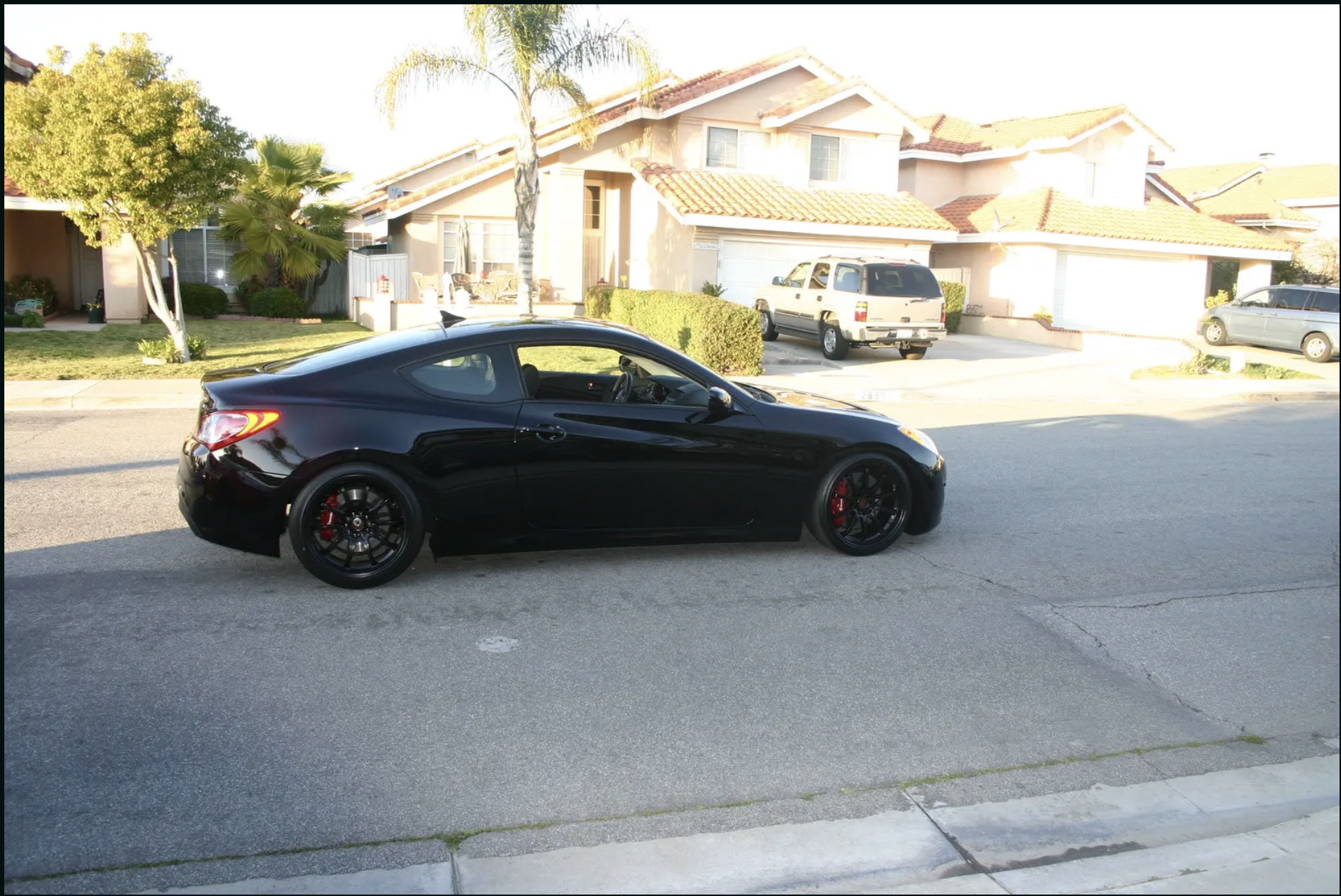 photo 1 Hyundai Genesis Coupe custom wheels 19x9.5, ET +22, tire size 235/35 R19. 19x10.5 ET+22 245/40 R19