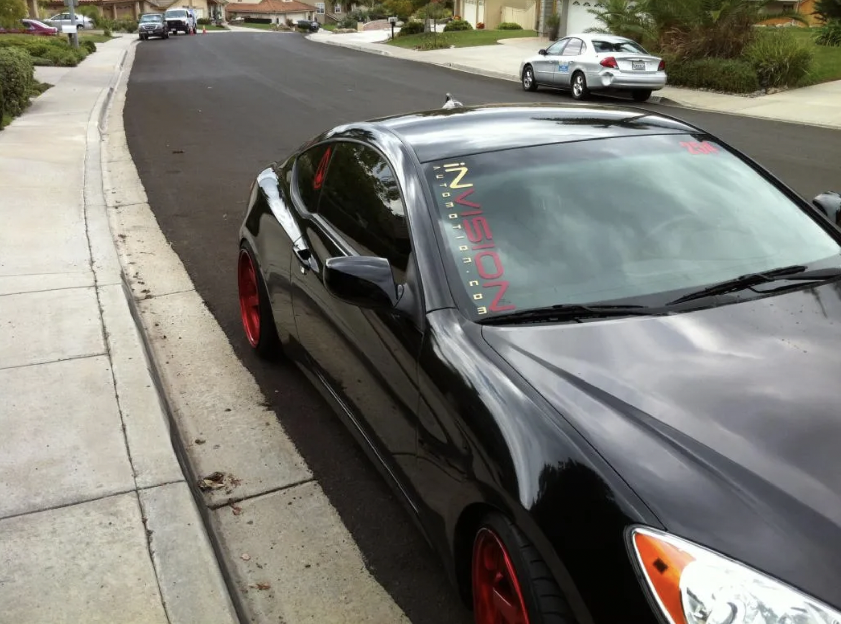 photo 2 Hyundai Genesis Coupe custom wheels 19x9.5, ET +12, tire size 245/35 R19. 19x10.5 ET+12 265/30 R19