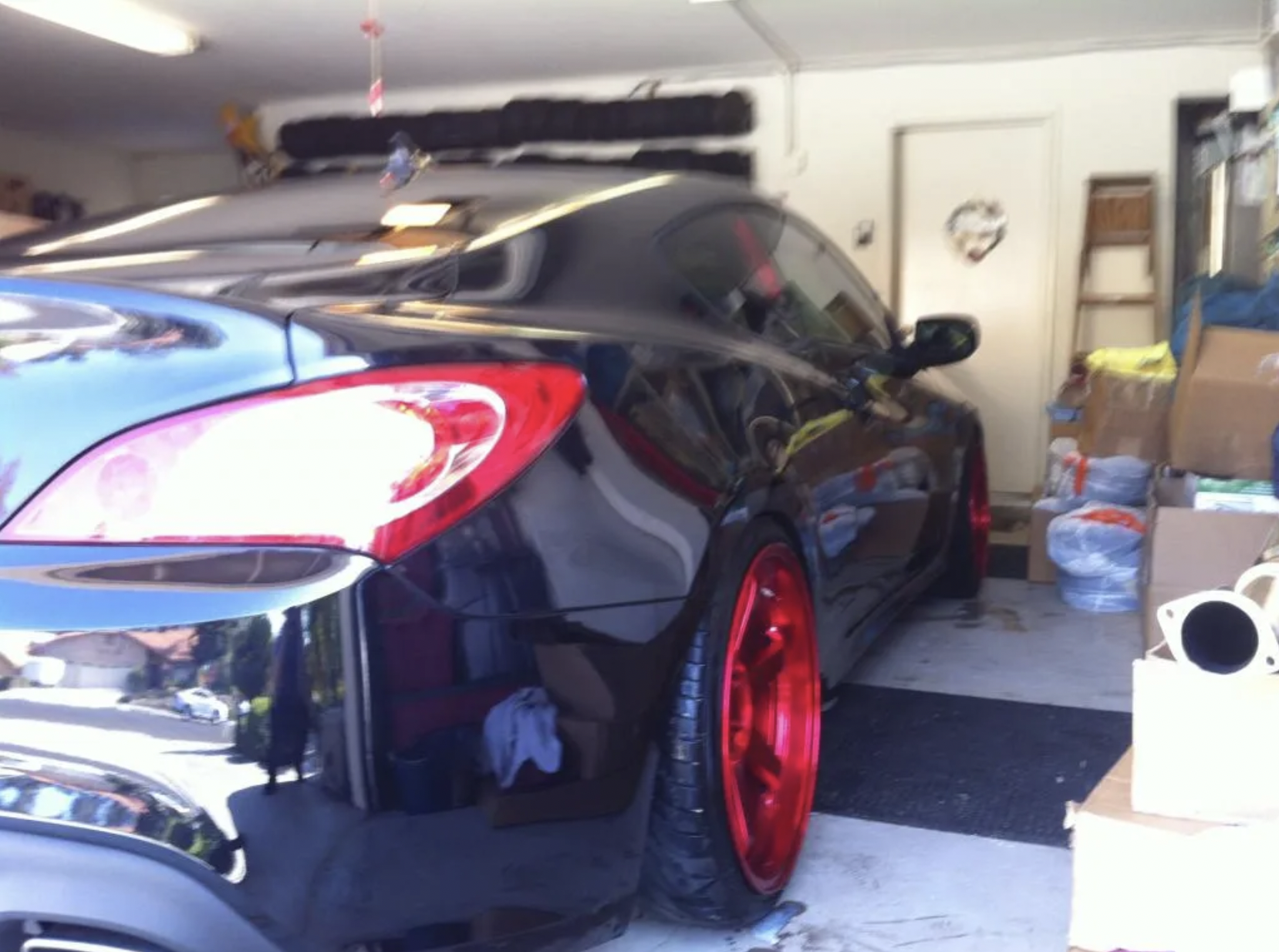 photo 3 Hyundai Genesis Coupe custom wheels 19x9.5, ET +12, tire size 245/35 R19. 19x10.5 ET+12 265/30 R19
