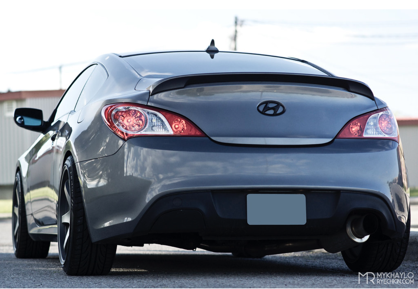 photo 2 Hyundai Genesis Coupe custom wheels   20x8.5, ET +25, tire size 225/35 R20. 20x9.5 ET+25 245/35 R20