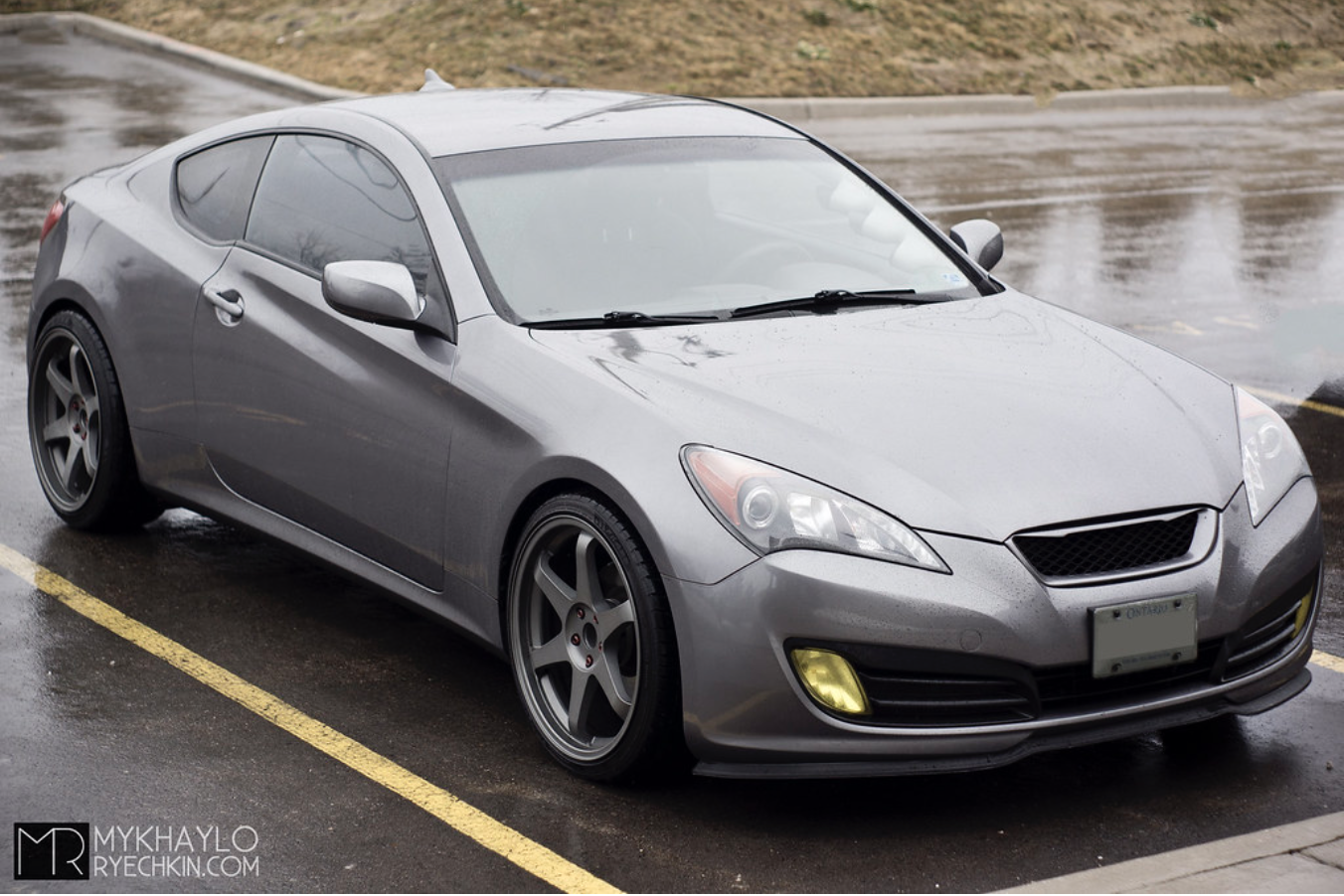 photo 1 Hyundai Genesis Coupe custom wheels 20x8.5, ET +10, tire size X R20. 20x9.5 ET+5