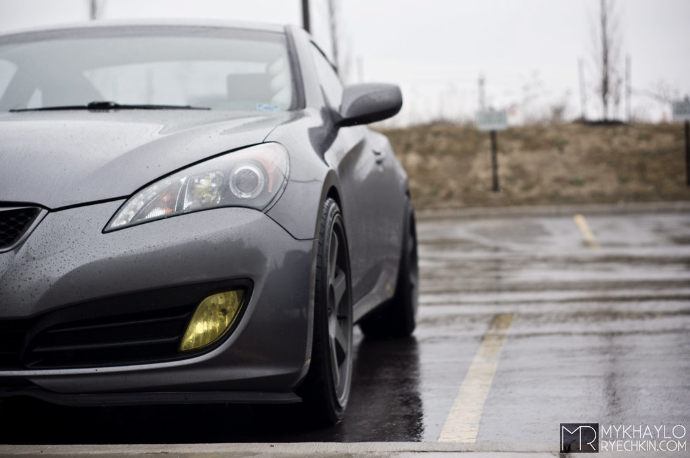 photo 2 Hyundai Genesis Coupe custom wheels 20x8.5, ET +10, tire size X R20. 20x9.5 ET+5