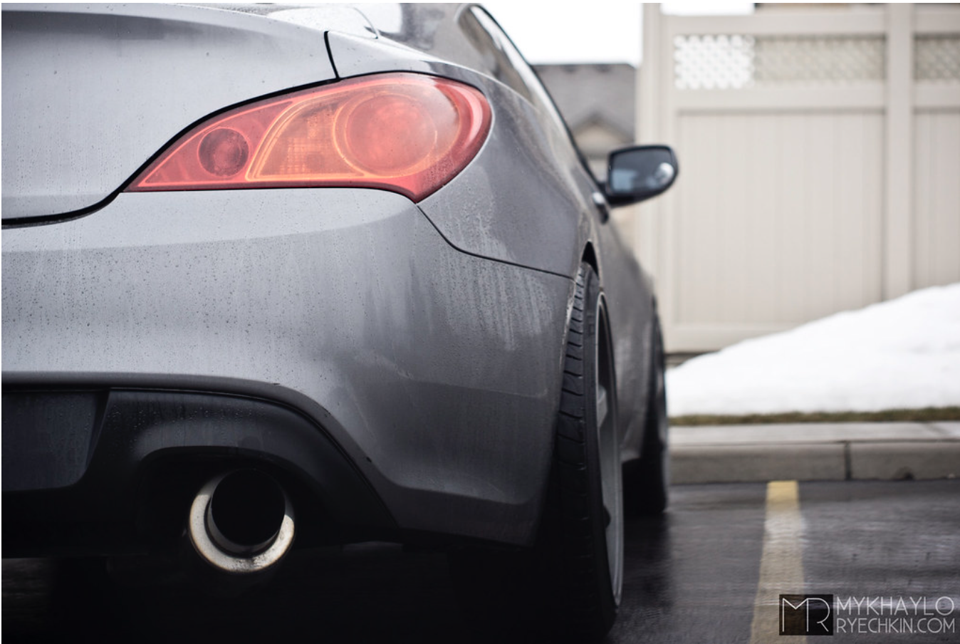 photo 3 Hyundai Genesis Coupe custom wheels 20x8.5, ET +10, tire size X R20. 20x9.5 ET+5