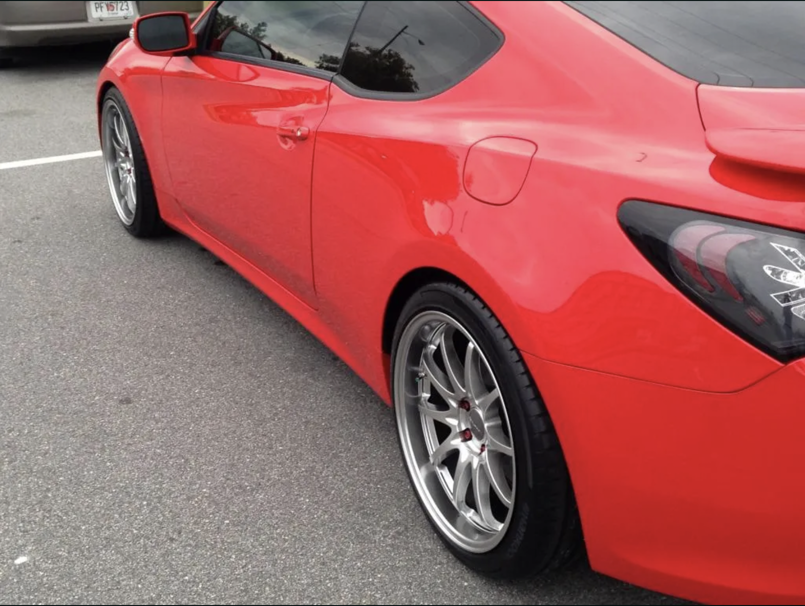 photo 5 Hyundai Genesis Coupe custom wheels   19x9.5, ET +22, tire size 245/35 R19. 19x10.5 ET+22 275/35 R19