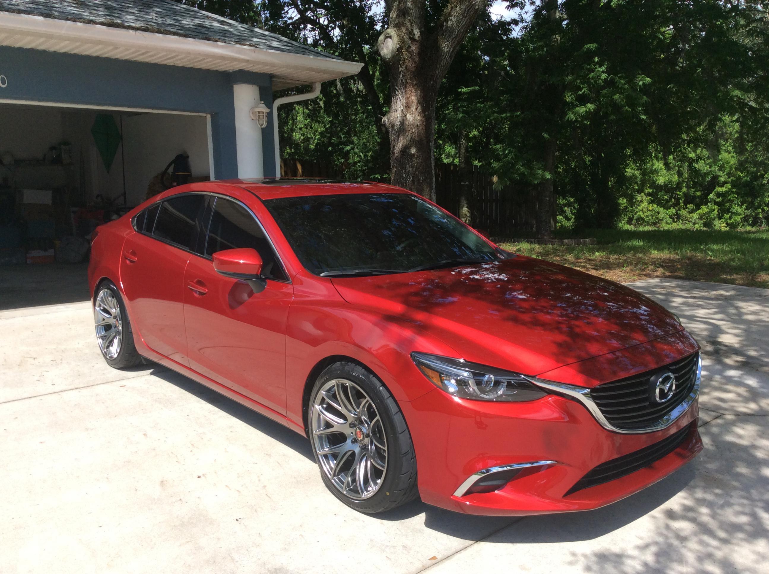 photo 2 Mazda Mazda6 custom wheels   19x9.5, ET , tire size 245/40 R19. x ET