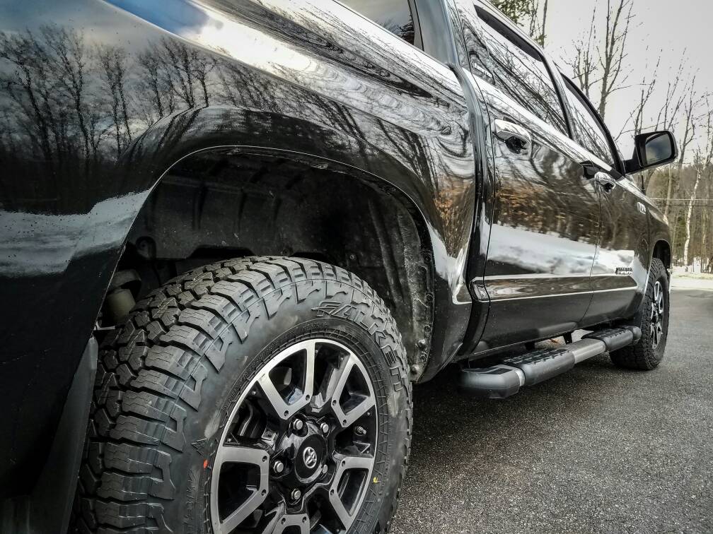 photo 2 Toyota Tundra custom wheels   18x8.0, ET , tire size 275/70 R18. x ET 