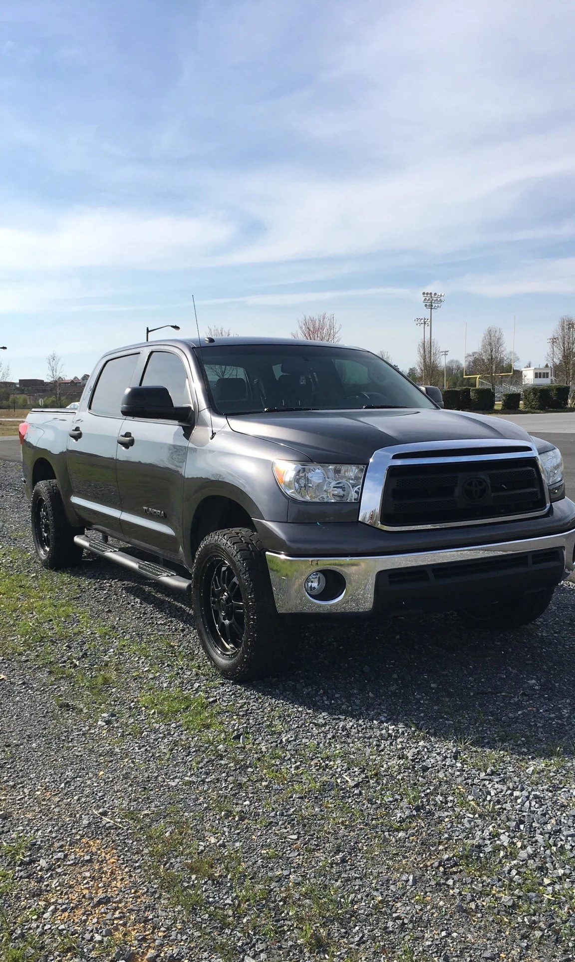photo 1 Toyota Tundra custom wheels  black TSS wheels 20x, ET , tire size 285/55 R20. x ET