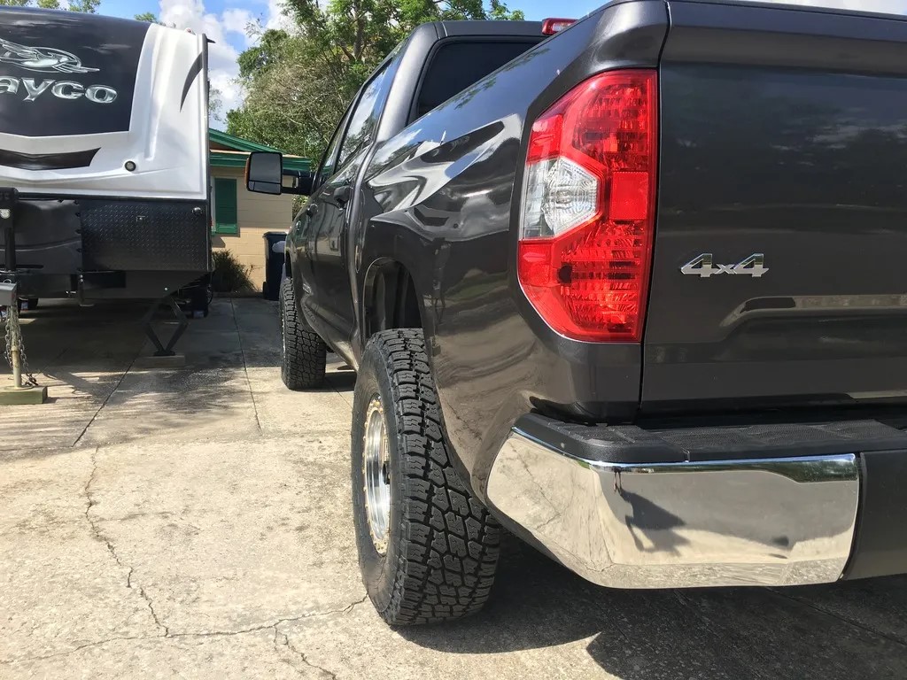 photo 5 Toyota Tundra custom wheels Trail Ready  17x8.0, ET 0, tire size 295/70 R17. x ET 