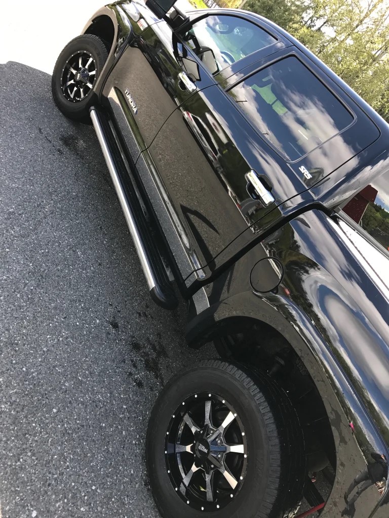 photo 3 Toyota Tundra custom wheels   18x9.0, ET +18, tire size 275/70 R18. x ET