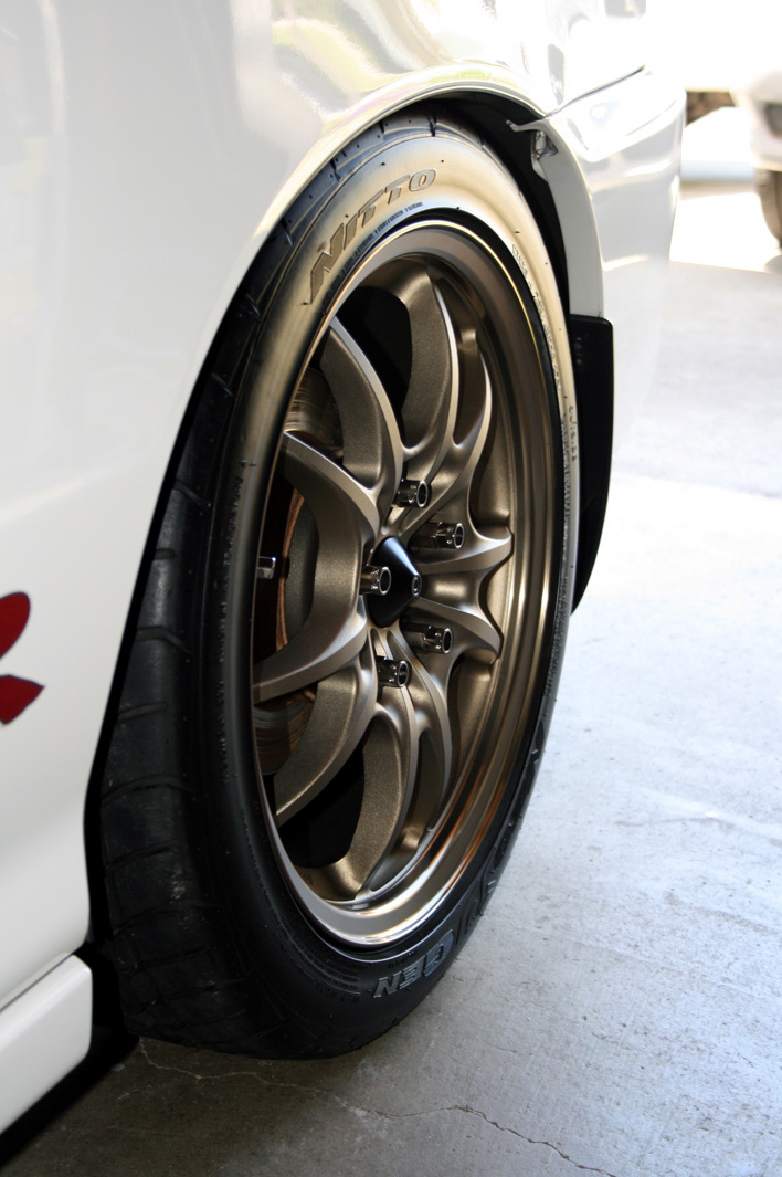 photo 5 Acura Integra custom wheels Mugen MF10 16x7.0, ET +43, tire size 205/45 R16. x ET