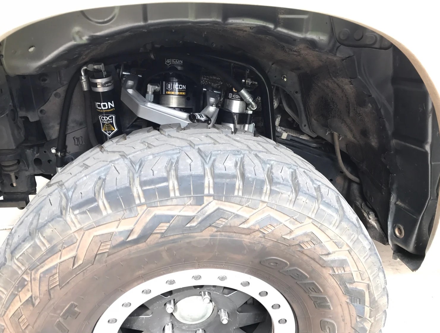 photo 2 Toyota Tundra custom wheels   17x8.5, ET -5, tire size 37X12.5 R17. x ET