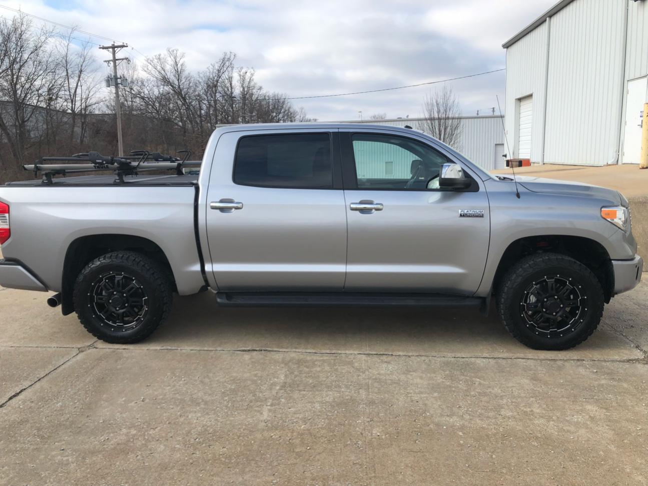 photo 1 Toyota Tundra custom wheels  black TSS wheels 20x, ET , tire size 275/60 R20. x ET