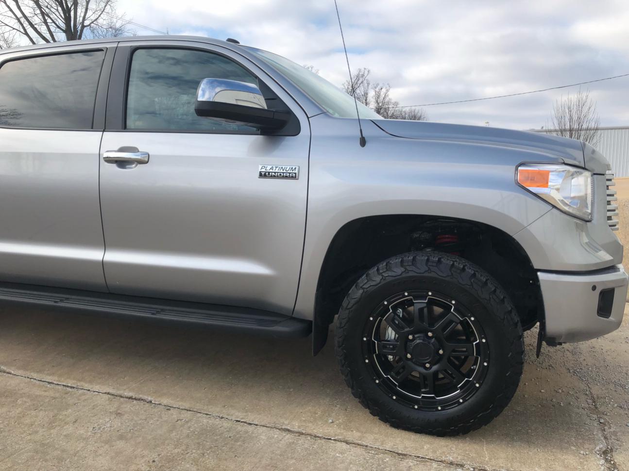 photo 2 Toyota Tundra custom wheels  black TSS wheels 20x, ET , tire size 275/60 R20. x ET